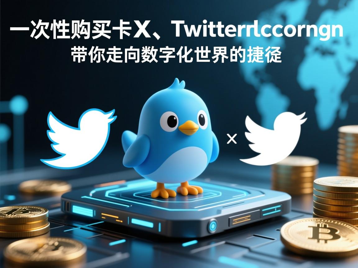 一次性购买推特、小蓝鸟、X、 Twitter账号，带你走向数字化世界的捷径