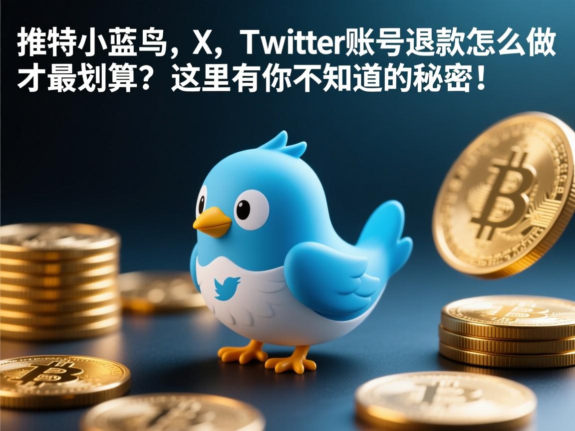 “推特、小蓝鸟、X、 Twitter账号退款怎么做才最划算？这里有你不知道的秘密！”