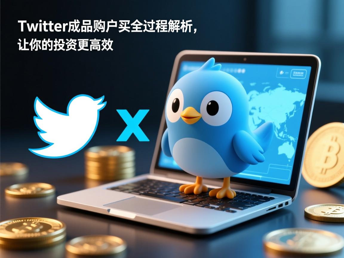 推特、小蓝鸟、X、 Twitter成品账户购买全过程解析，让你的投资更高效