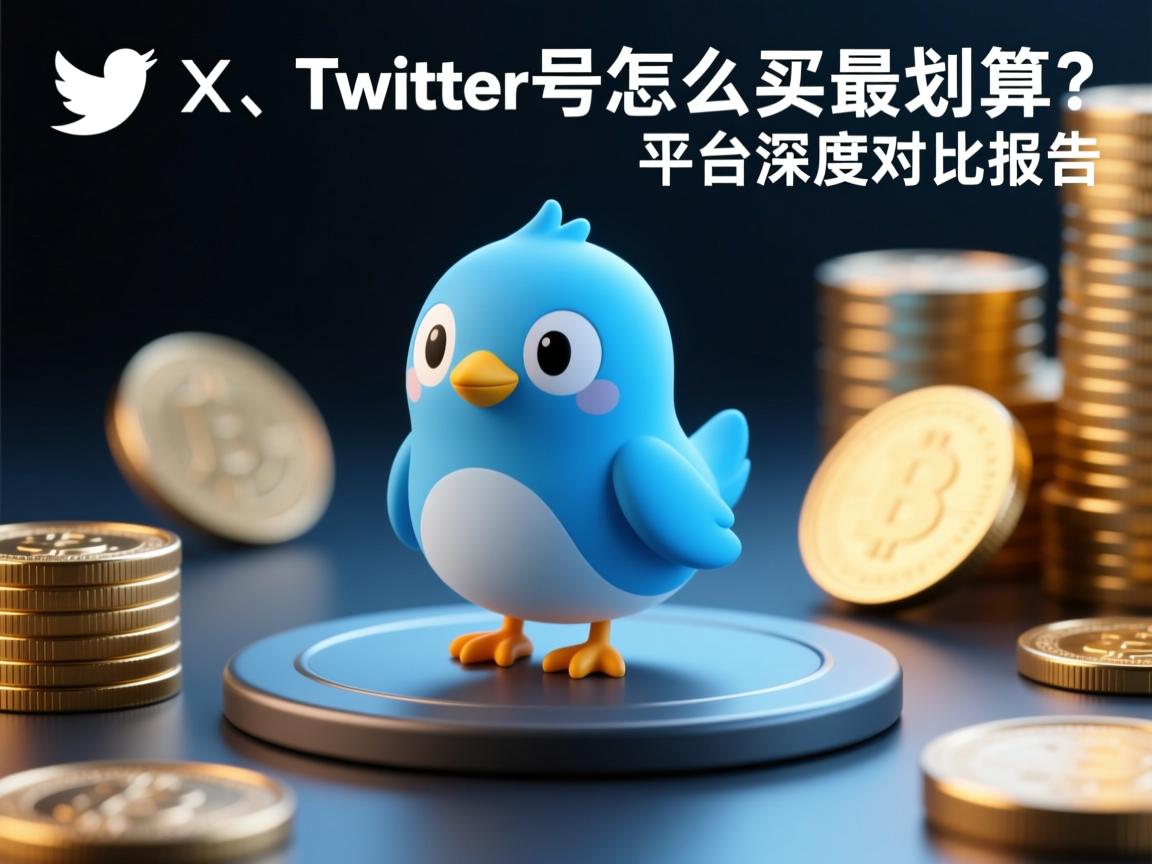 推特、小蓝鸟、X、 Twitter号怎么买最划算？平台深度对比报告