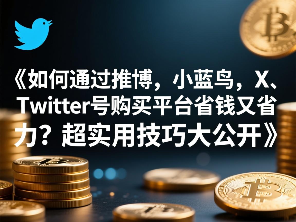 《如何通过推特、小蓝鸟、X、 Twitter号购买平台省钱又省力？超实用技巧大公开》