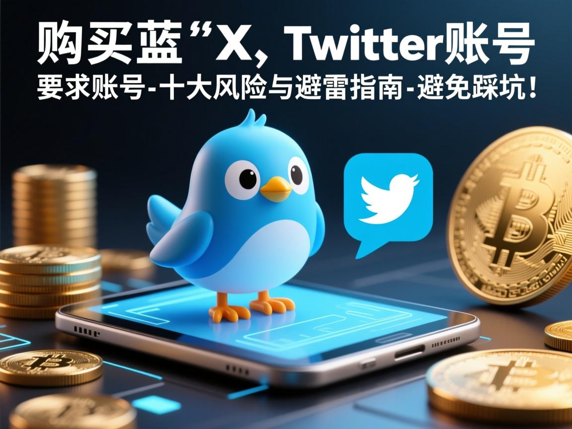 购买推特、小蓝鸟、X、 Twitter账号的十大风险与避雷指南，避免踩坑！