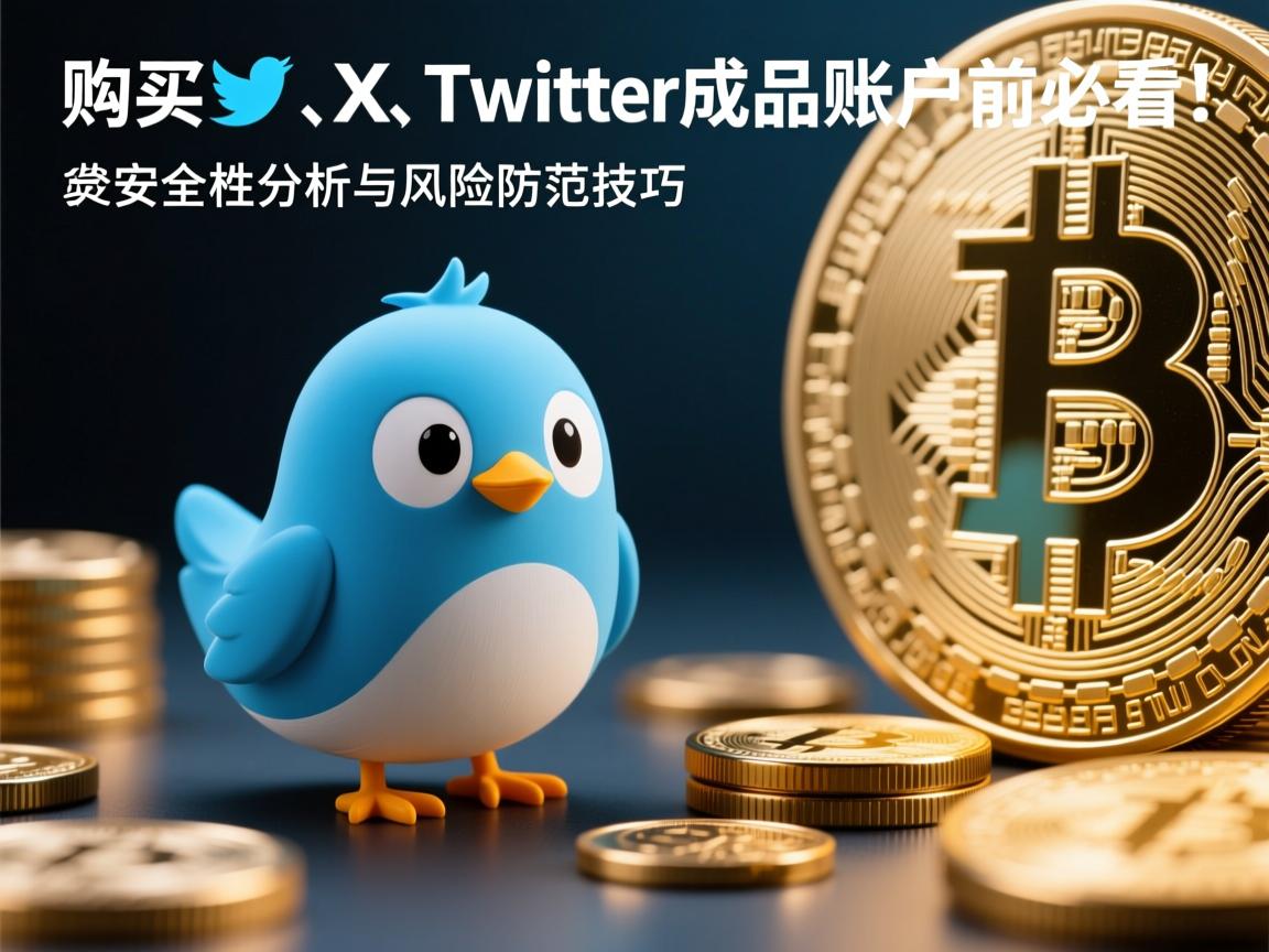 购买推特、小蓝鸟、X、 Twitter成品账户前必看！安全性分析与风险防范技巧