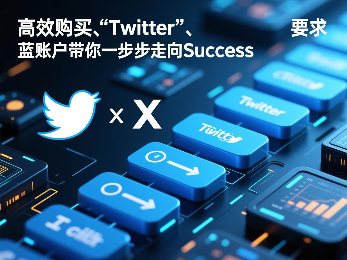 高效购买推特、小蓝鸟、X、 Twitter成品账户的步骤，带你一步步走向成功