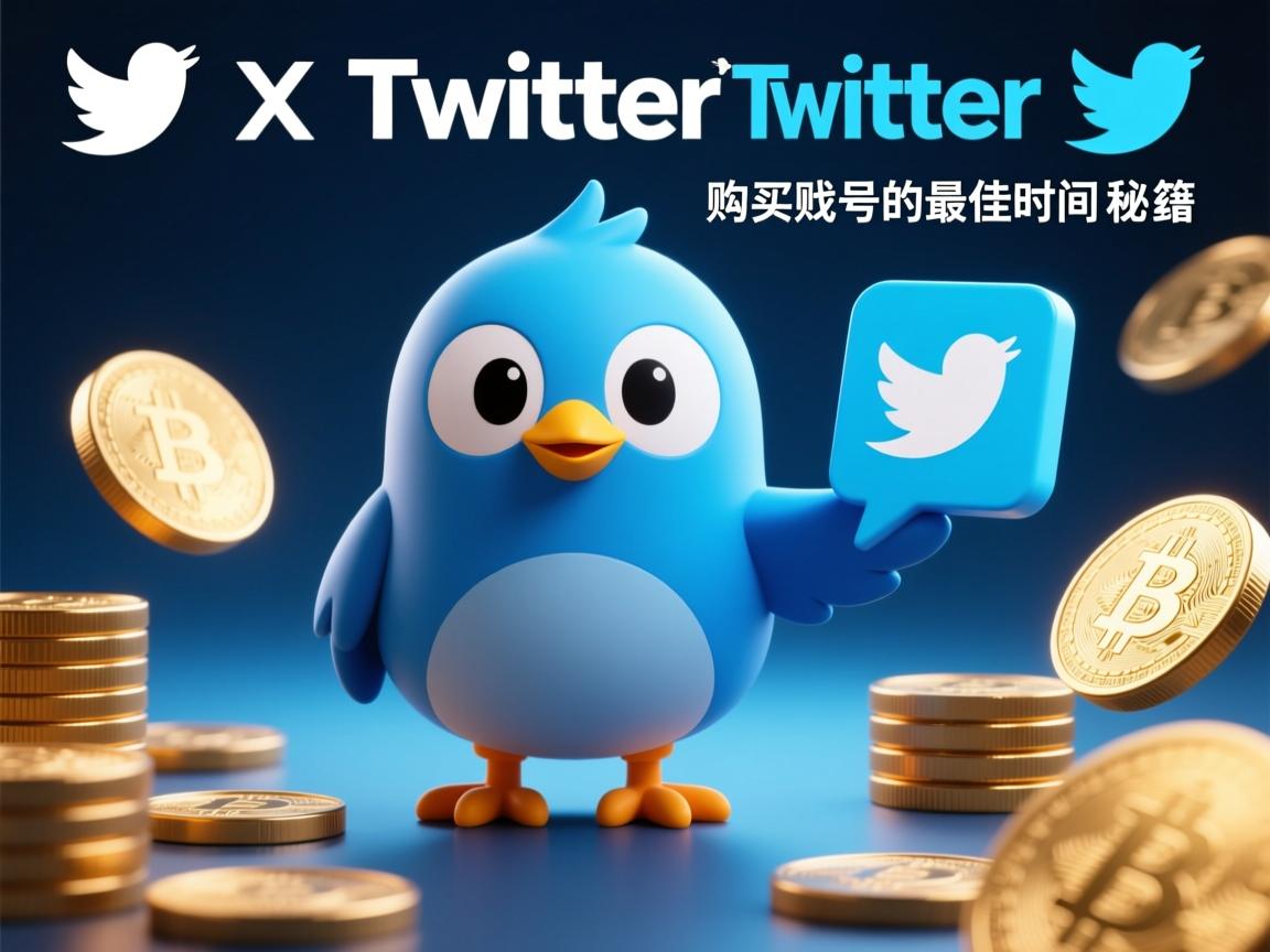 提升你推特、小蓝鸟、X、 Twitter游戏体验的终极秘籍：购买账号的最佳时机和技巧
