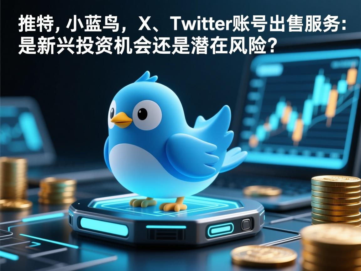 “推特、小蓝鸟、X、 Twitter账号出售服务：是新兴投资机会还是潜在风险？”