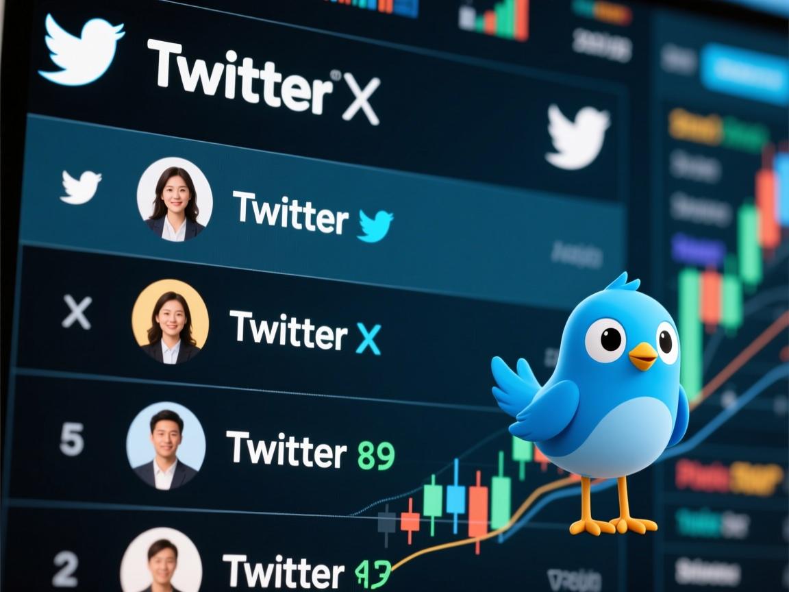 盘点推特、小蓝鸟、X、 Twitter热门账户：排行榜背后的秘密