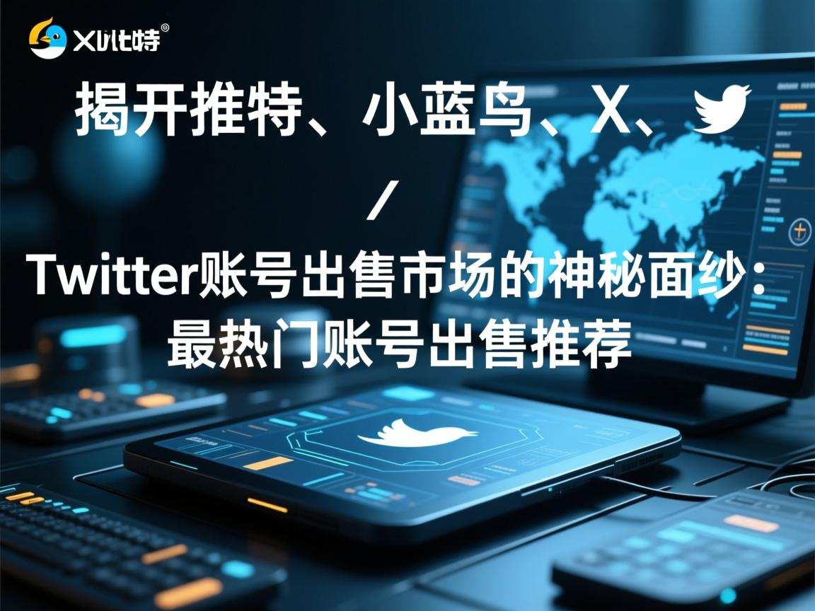 “揭开推特、小蓝鸟、X、 Twitter账号出售市场的神秘面纱：最热门账号出售推荐”