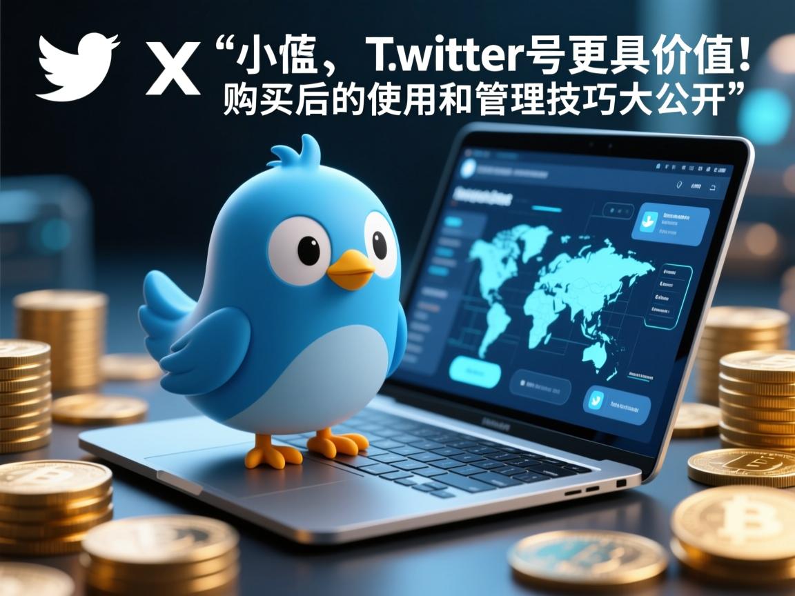 让你的推特、小蓝鸟、X、 Twitter号更具价值：购买后的使用和管理技巧大公开