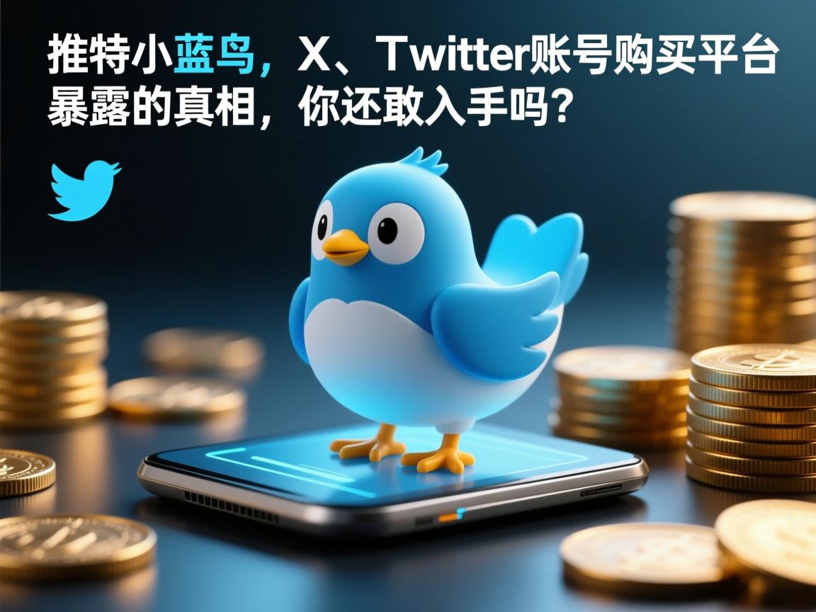 “推特、小蓝鸟、X、 Twitter账号购买平台暴露的真相,你还敢入手吗?”