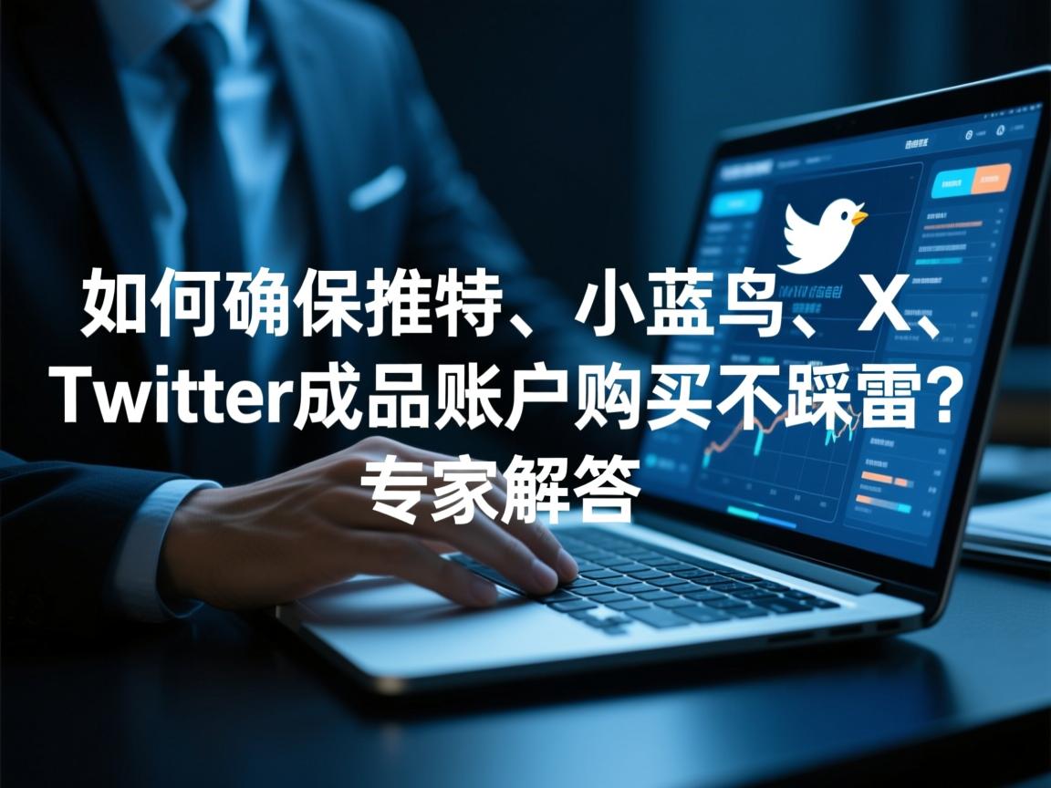 “如何确保推特、小蓝鸟、X、 Twitter成品账户购买不踩雷?专家解答”