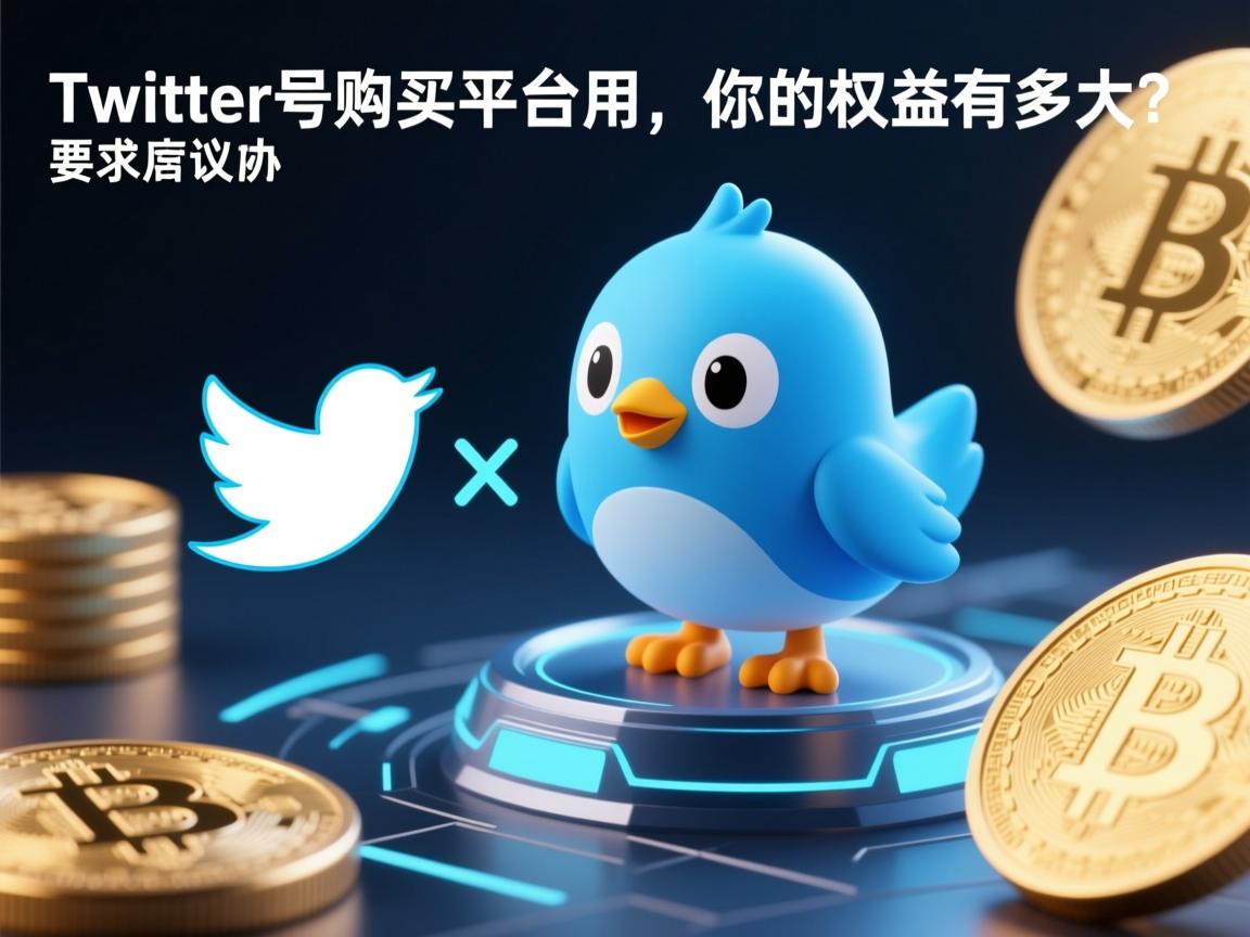 推特、小蓝鸟、X、 Twitter号购买平台用户协议：你的权益有多大？