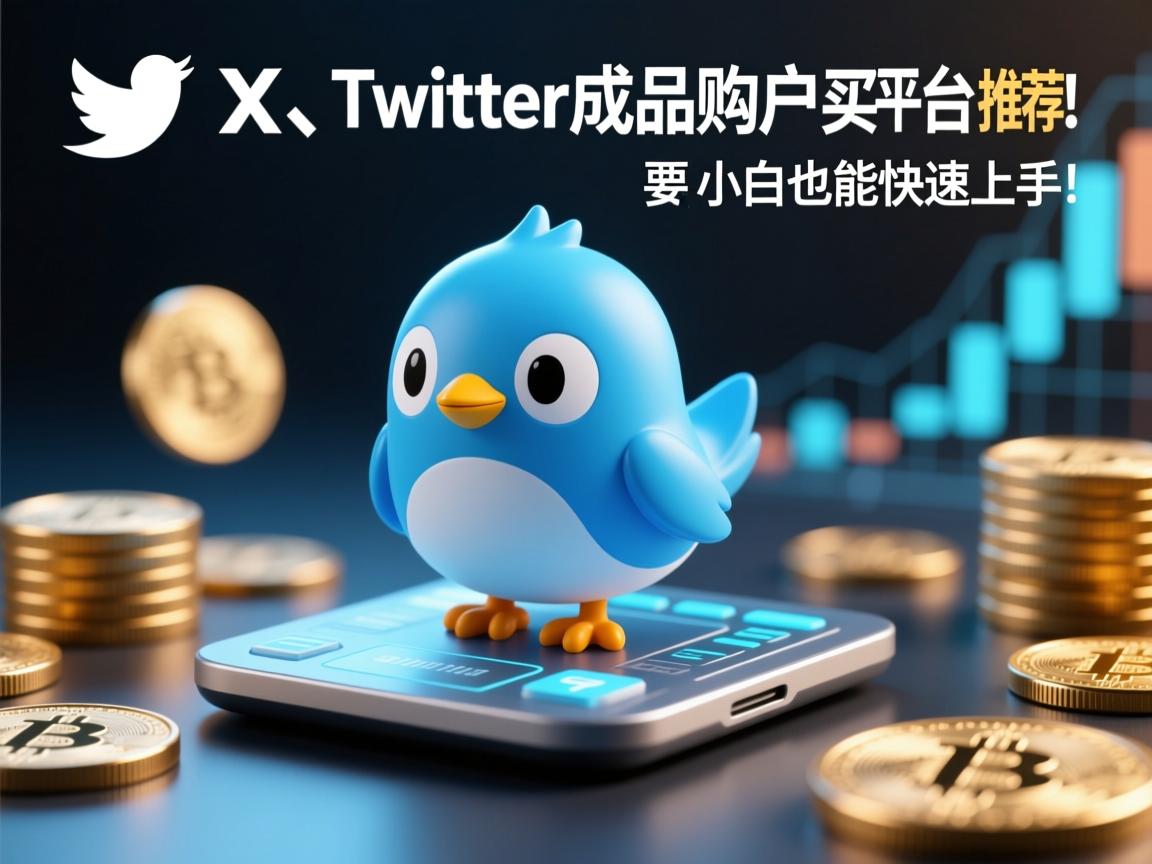 推特、小蓝鸟、X、 Twitter成品账户购买平台推荐：小白也能快速上手！