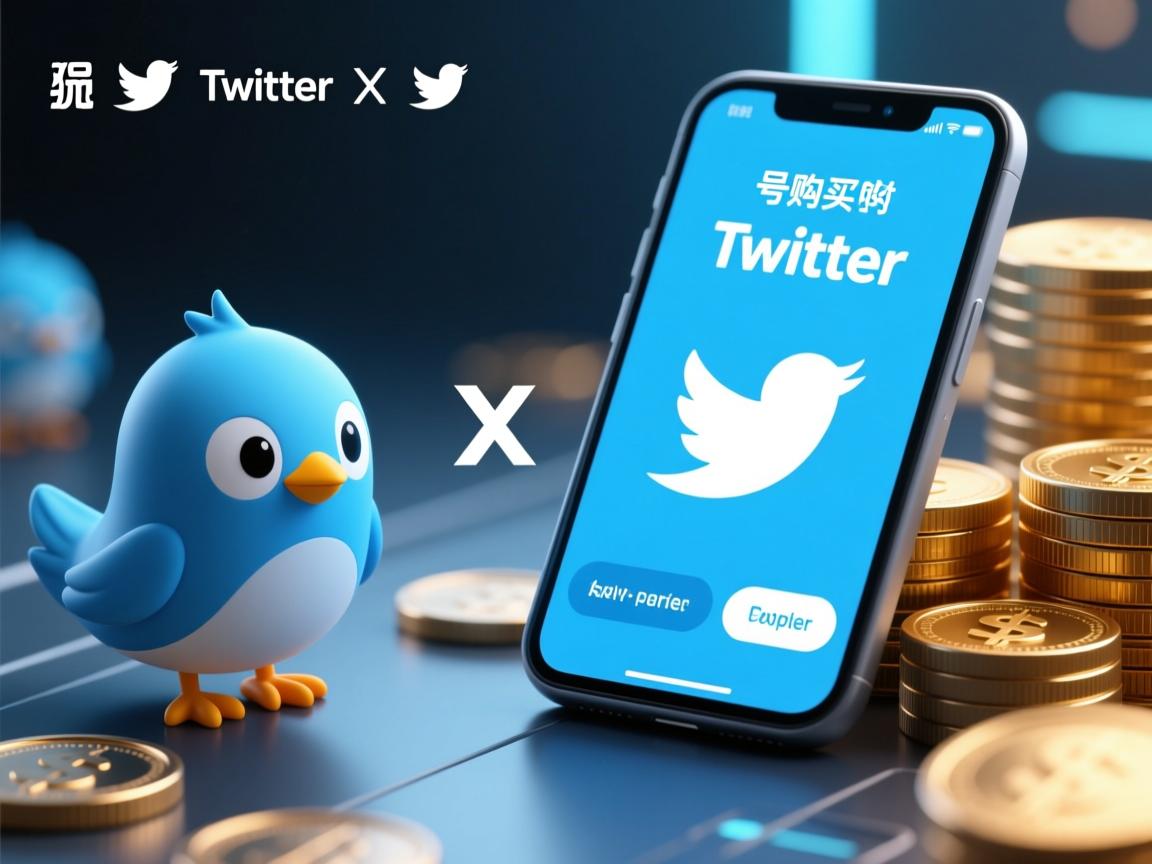 推特、小蓝鸟、X、 Twitter 号购买支付：未来购物的新趋势，你准备好了吗？