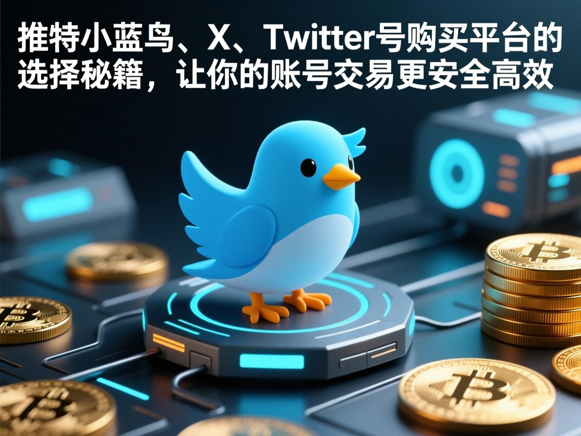 “推特、小蓝鸟、X、 Twitter号购买平台的选择秘籍，让你的账号交易更安全高效”