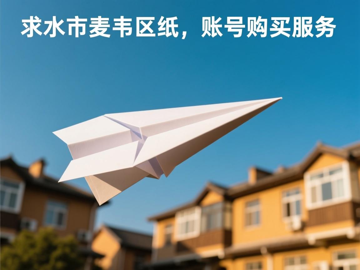 天水市麦积区纸飞机账号购买服务