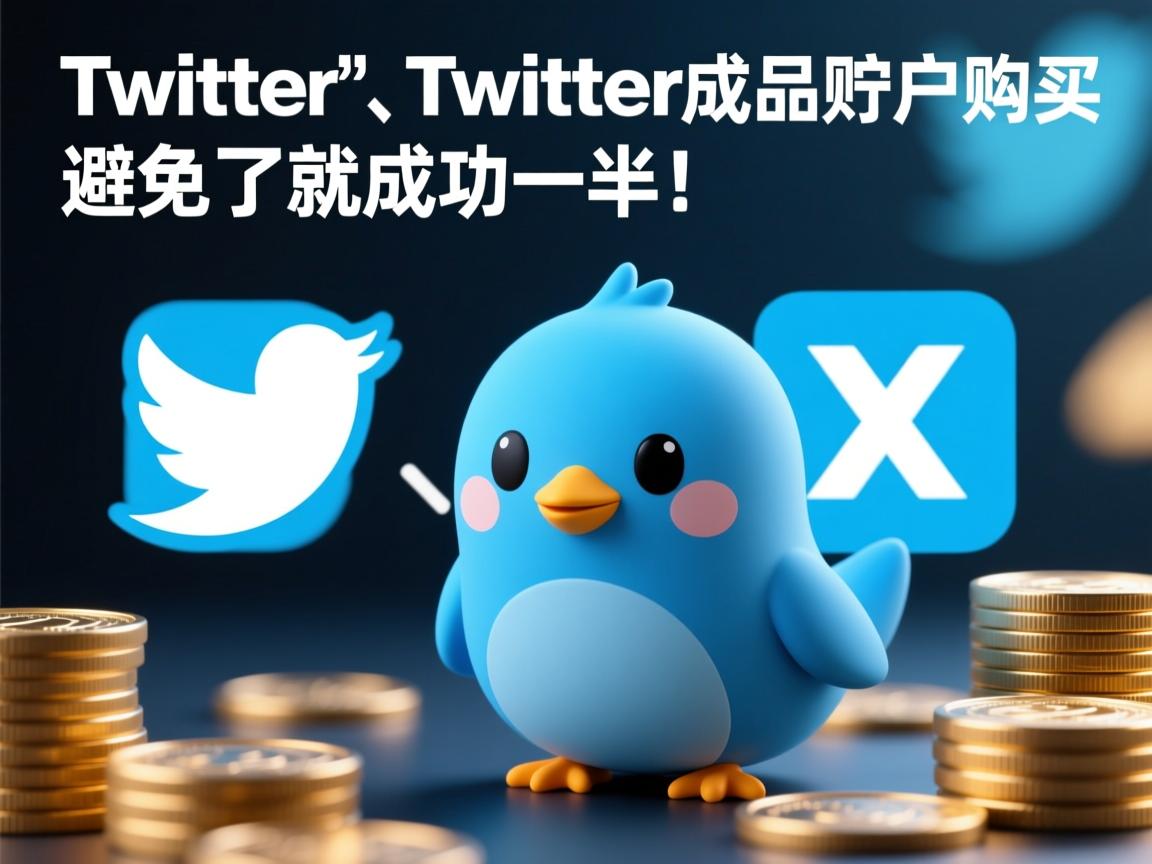 推特、小蓝鸟、X、 Twitter成品账户购买的常见误区，避免了就成功一半！