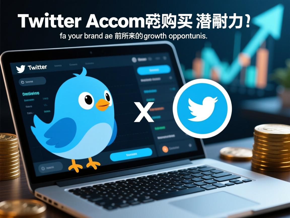 推特、小蓝鸟、X、 Twitter账号购买的潜力：为你的品牌带来前所未有的增长机会