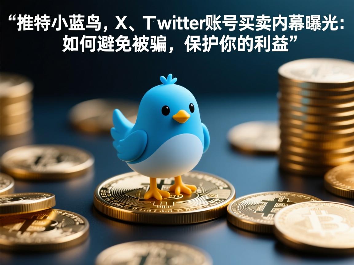 “推特、小蓝鸟、X、 Twitter账号买卖内幕曝光：如何避免被骗，保护你的利益”