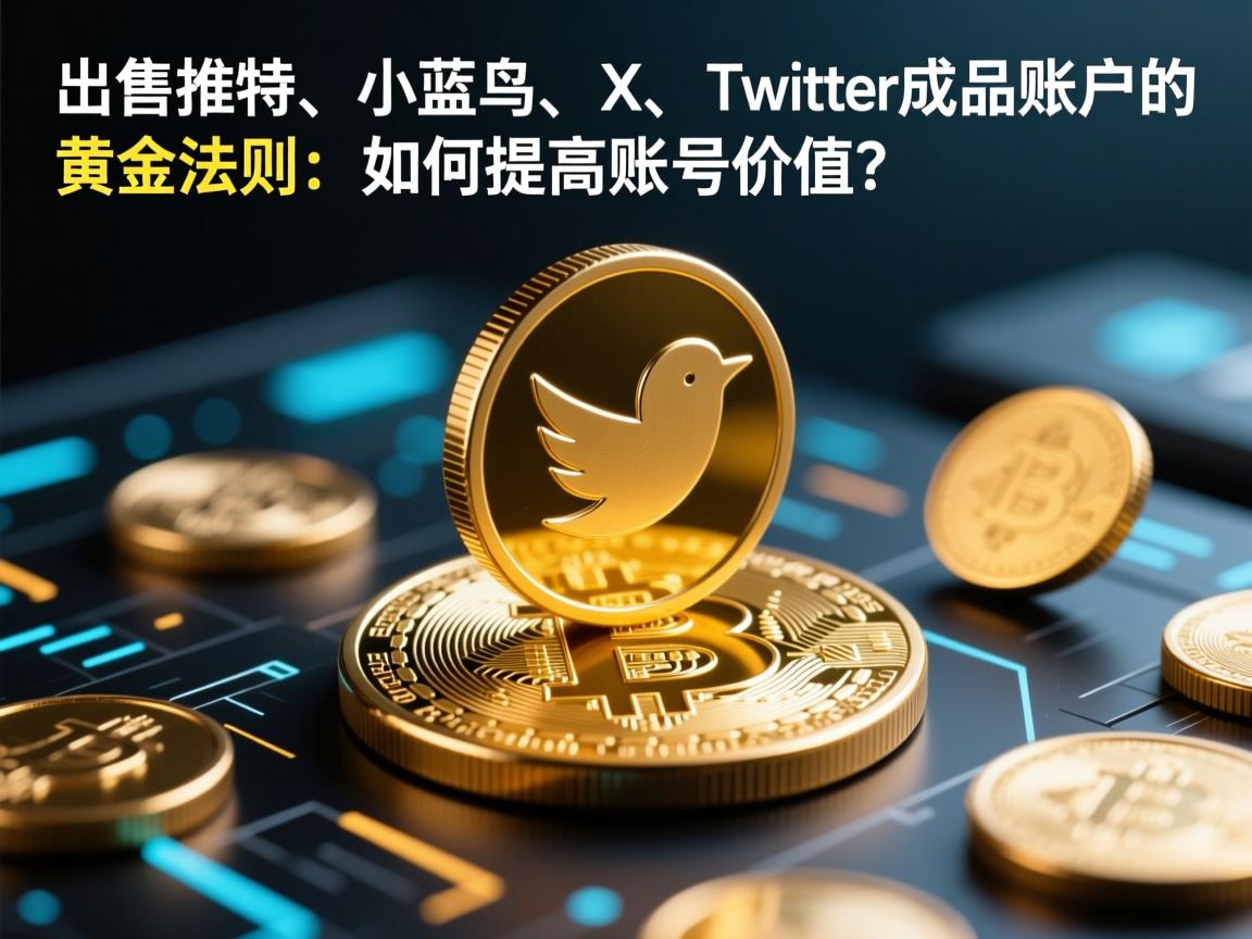 《出售推特、小蓝鸟、X、 Twitter成品账户的黄金法则：如何提高账号价值？》