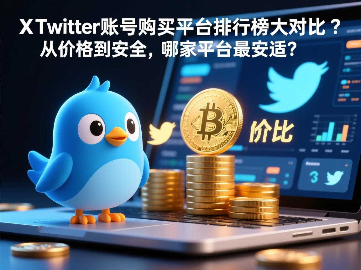 推特、小蓝鸟、X、 Twitter账号购买平台排行榜大对比：从价格到安全，哪家平台最合适？