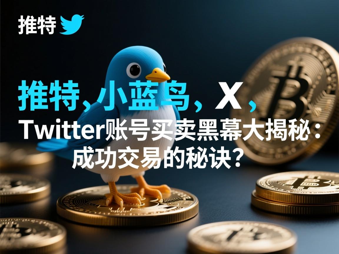 “推特、小蓝鸟、X、 Twitter账号买卖黑幕大揭秘：成功交易的秘诀”