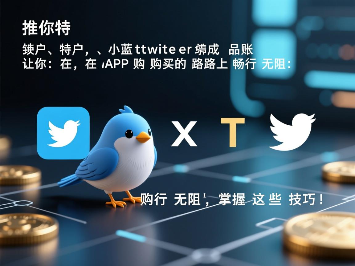 推特、小蓝鸟、X、 Twitter成品账户：让你在APP购买的路上畅行无阻，掌握这些技巧！