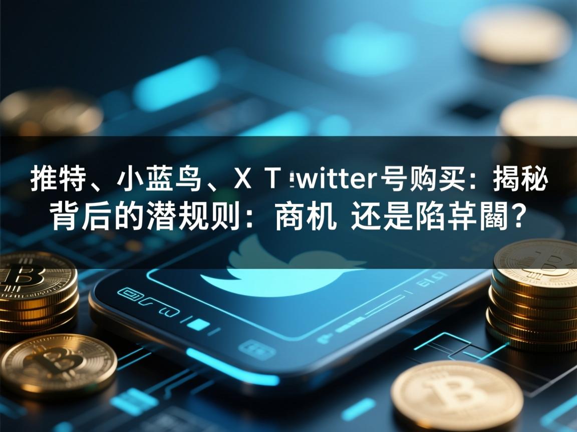 “推特、小蓝鸟、X、 Twitter账号购买：揭秘背后的潜规则，商机还是陷阱？”