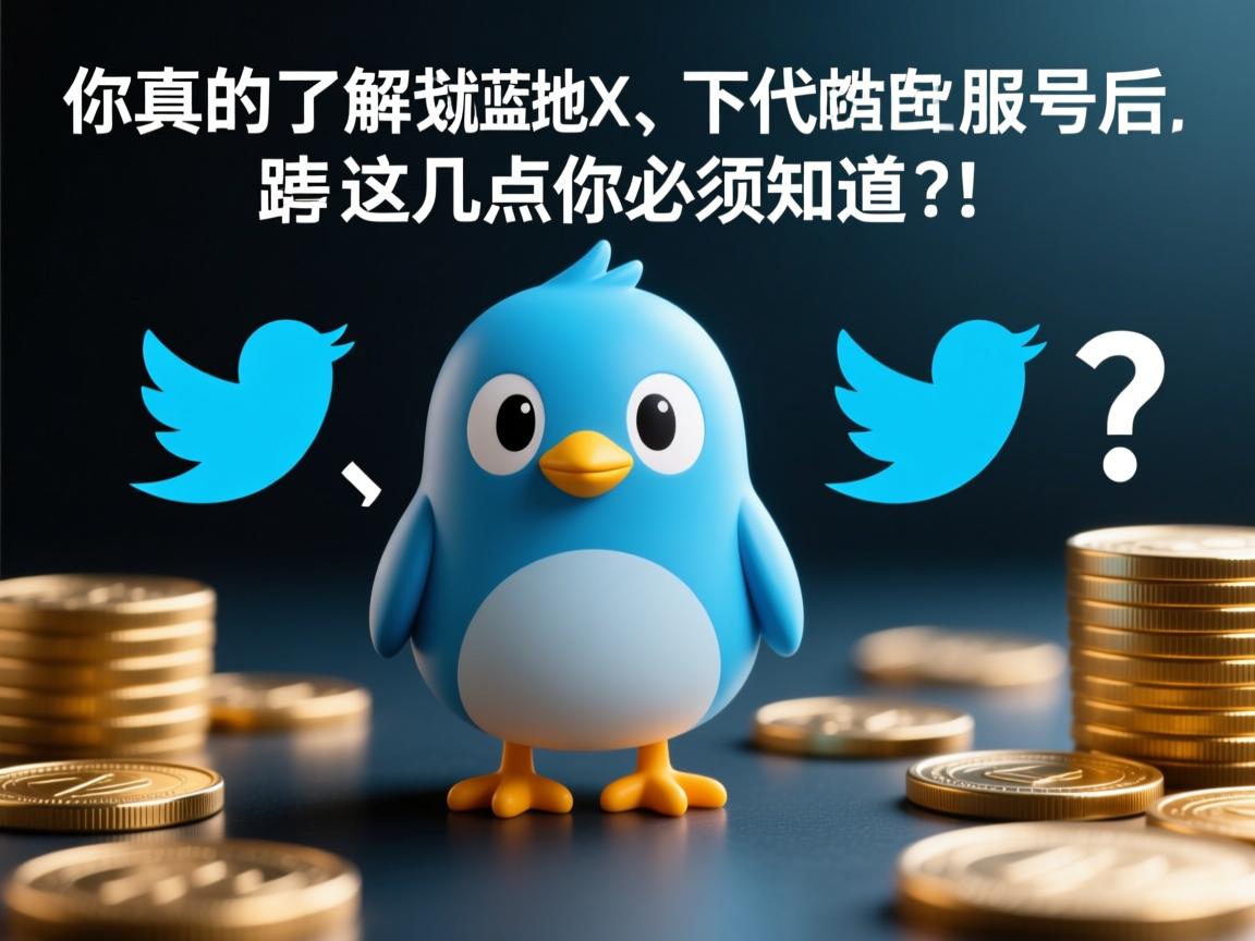 你真的了解推特、小蓝鸟、X、 Twitter账号购买后的售后服务吗？这几点你必须知道！