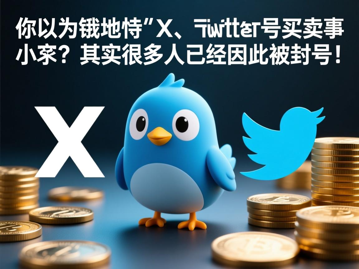 你以为推特、小蓝鸟、X、 Twitter号买卖是小事？其实很多人已经因此被封号！