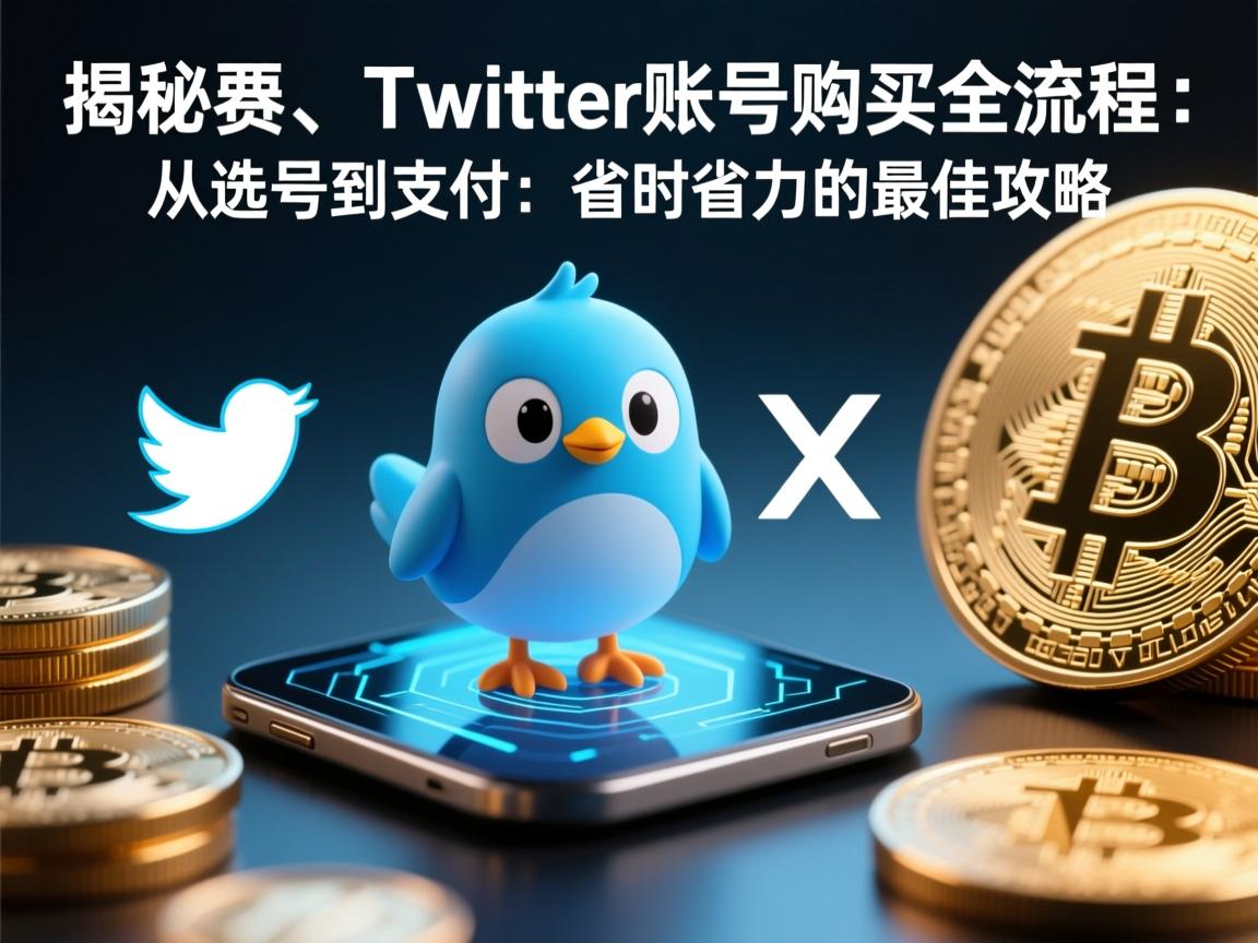 揭秘推特、小蓝鸟、X、 Twitter账号购买全流程：从选号到支付，省时省力的最佳攻略