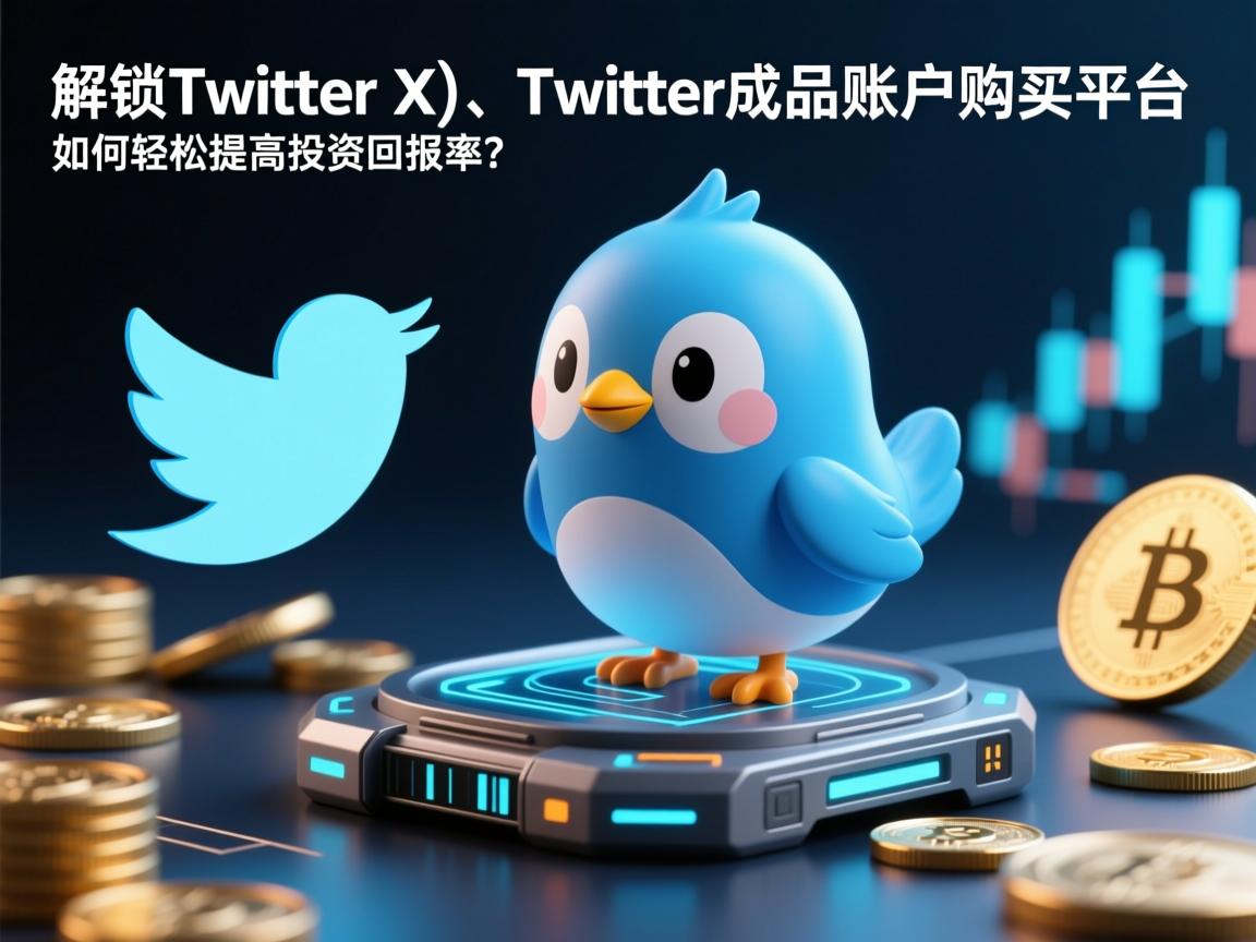 解锁推特、小蓝鸟、X、 Twitter成品账户购买平台：如何轻松提高投资回报率？