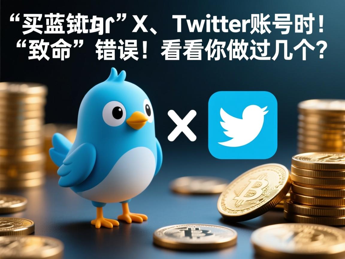 买推特、小蓝鸟、X、 Twitter账号时的“致命”错误!看看你做过几个?