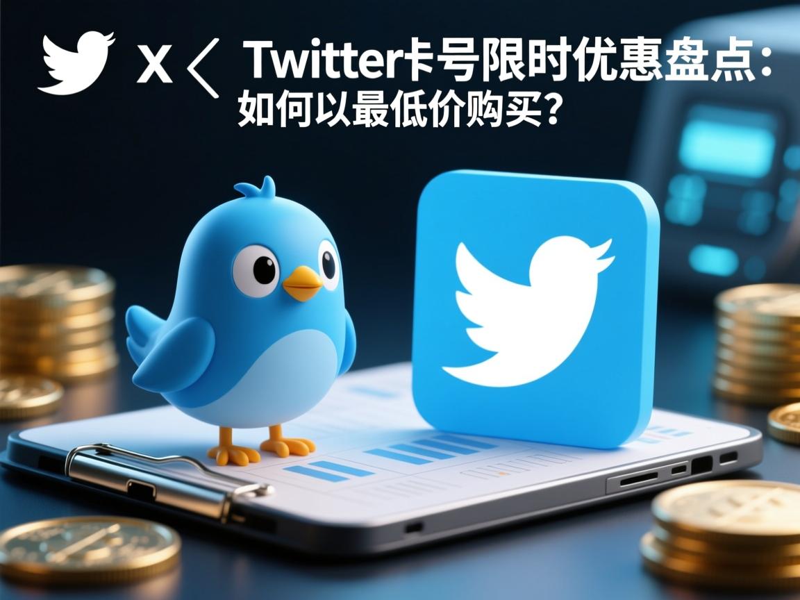 推特、小蓝鸟、X、 Twitter账号限时优惠盘点：如何以最低价购买？