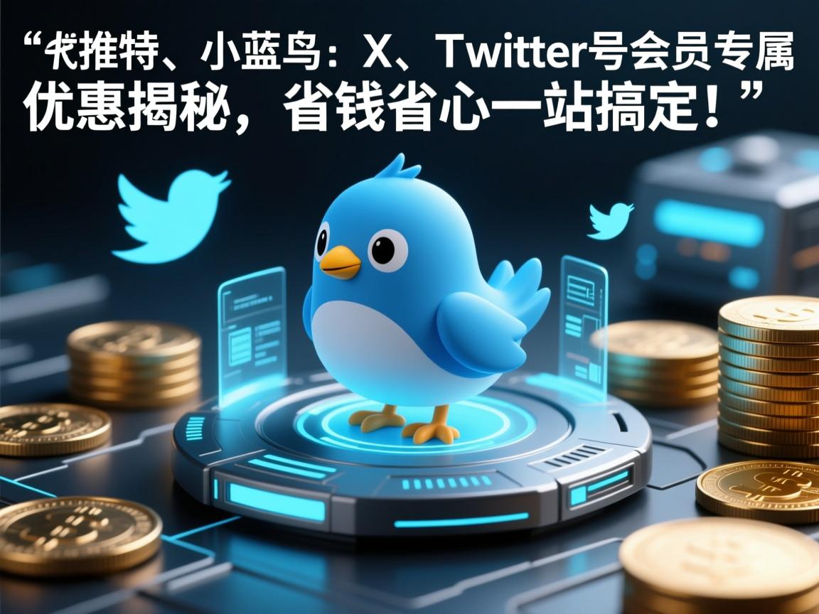 《推特、小蓝鸟、X、 Twitter号会员专属优惠揭秘，省钱省心一站搞定！》