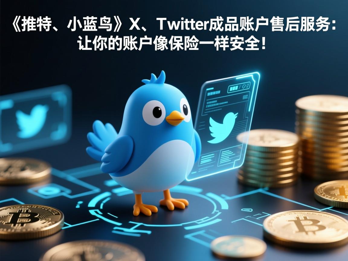 《推特、小蓝鸟、X、 Twitter成品账户售后服务：让你的账户像保险一样安全！》