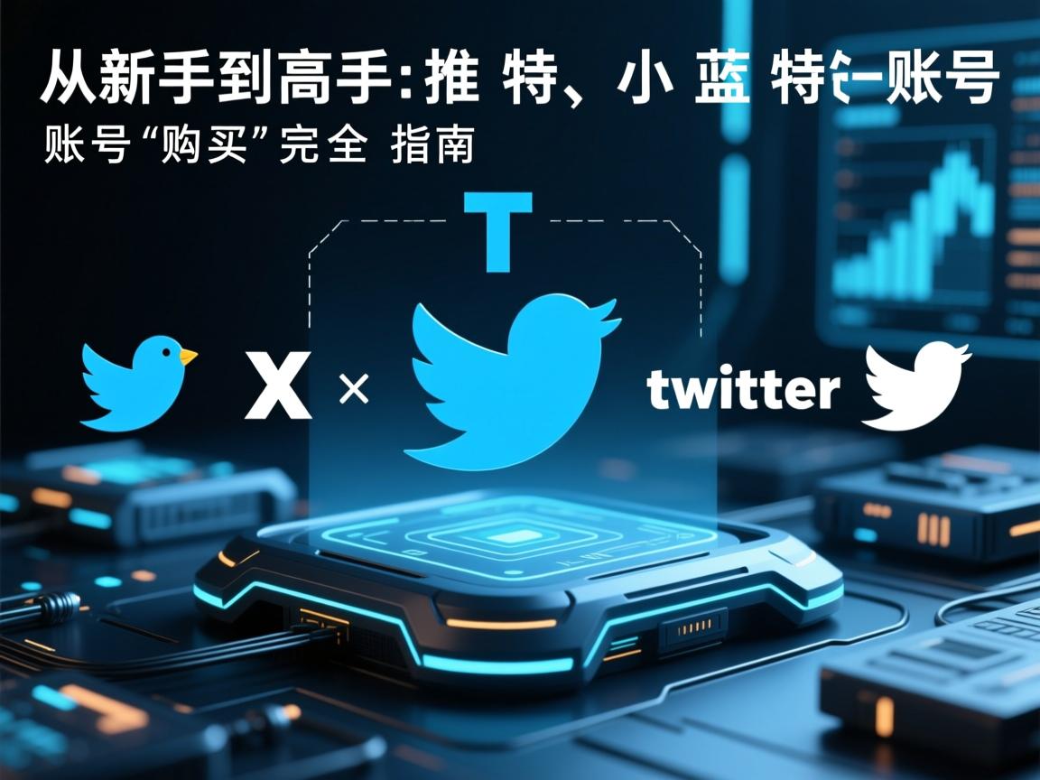 从新手到高手：推特、小蓝鸟、X、 Twitter账号购买完全指南