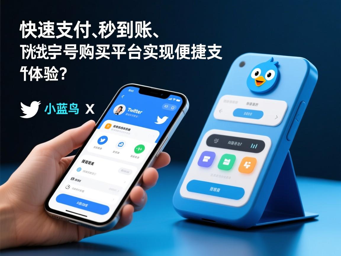快速支付，秒到账：如何在推特、小蓝鸟、X、 Twitter号购买平台实现便捷支付体验？