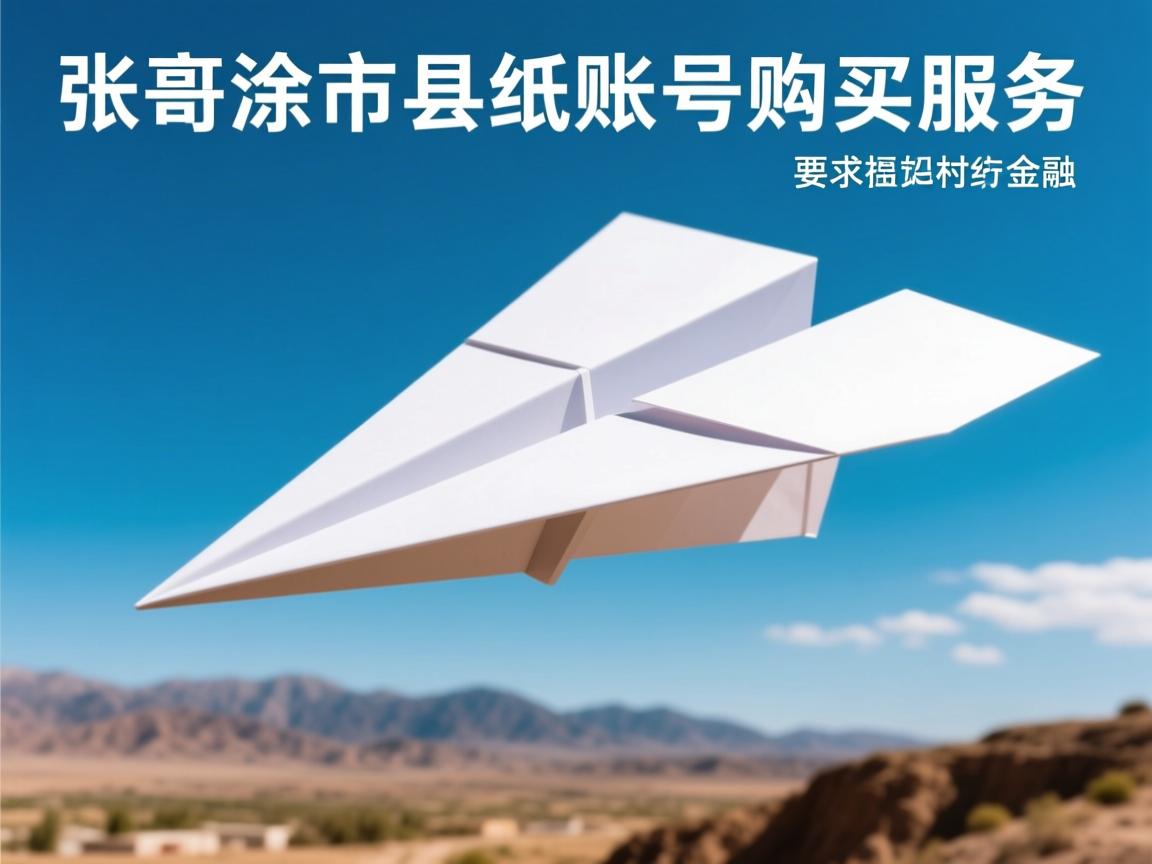 张掖市民乐县纸飞机账号购买服务