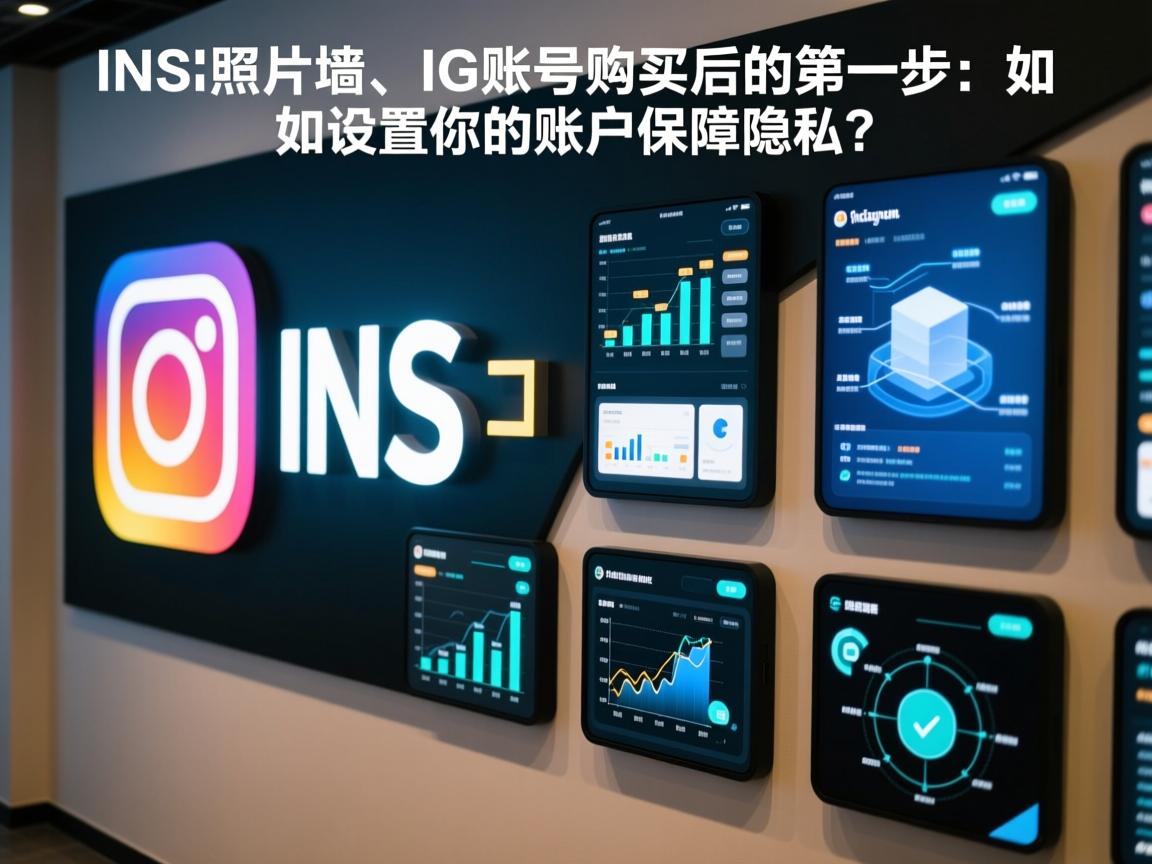 “INS、照片墙、‎Instagram、IG账号购买后的第一步：如何设置你的账户保障隐私？”