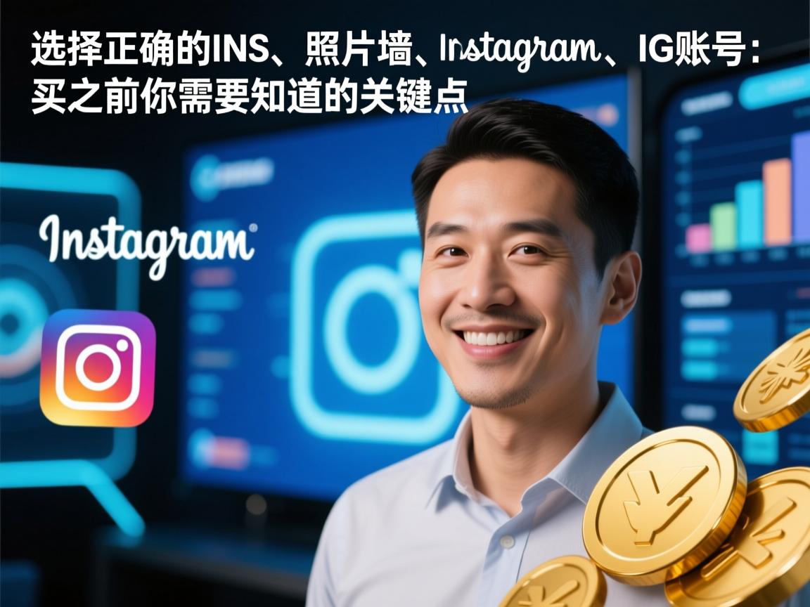 “选择正确的INS、照片墙、‎Instagram、IG账号：买之前你需要知道的关键点”