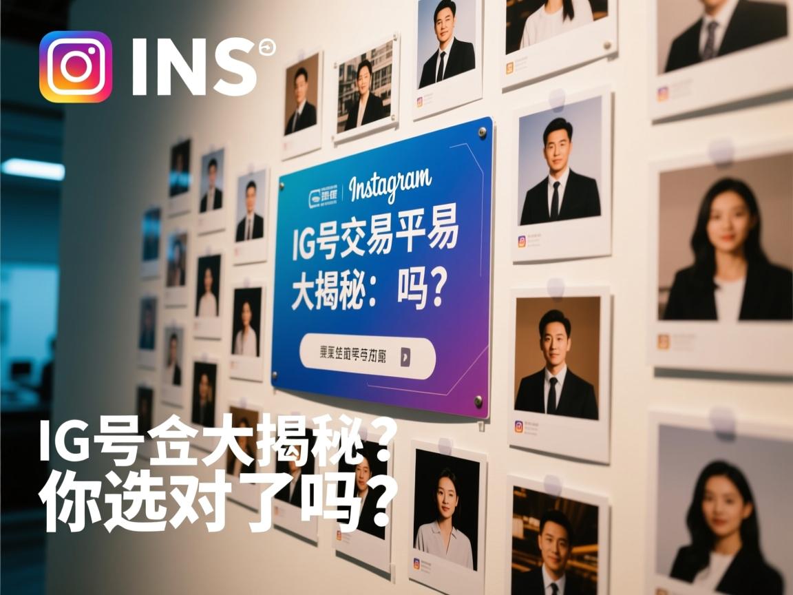 INS、照片墙、‎Instagram、IG号交易平台大揭秘：你选对了吗？