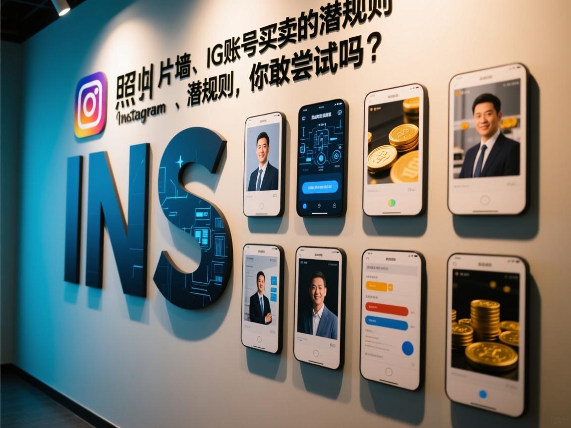 “INS、照片墙、‎Instagram、IG账号买卖的潜规则，你敢尝试吗？”