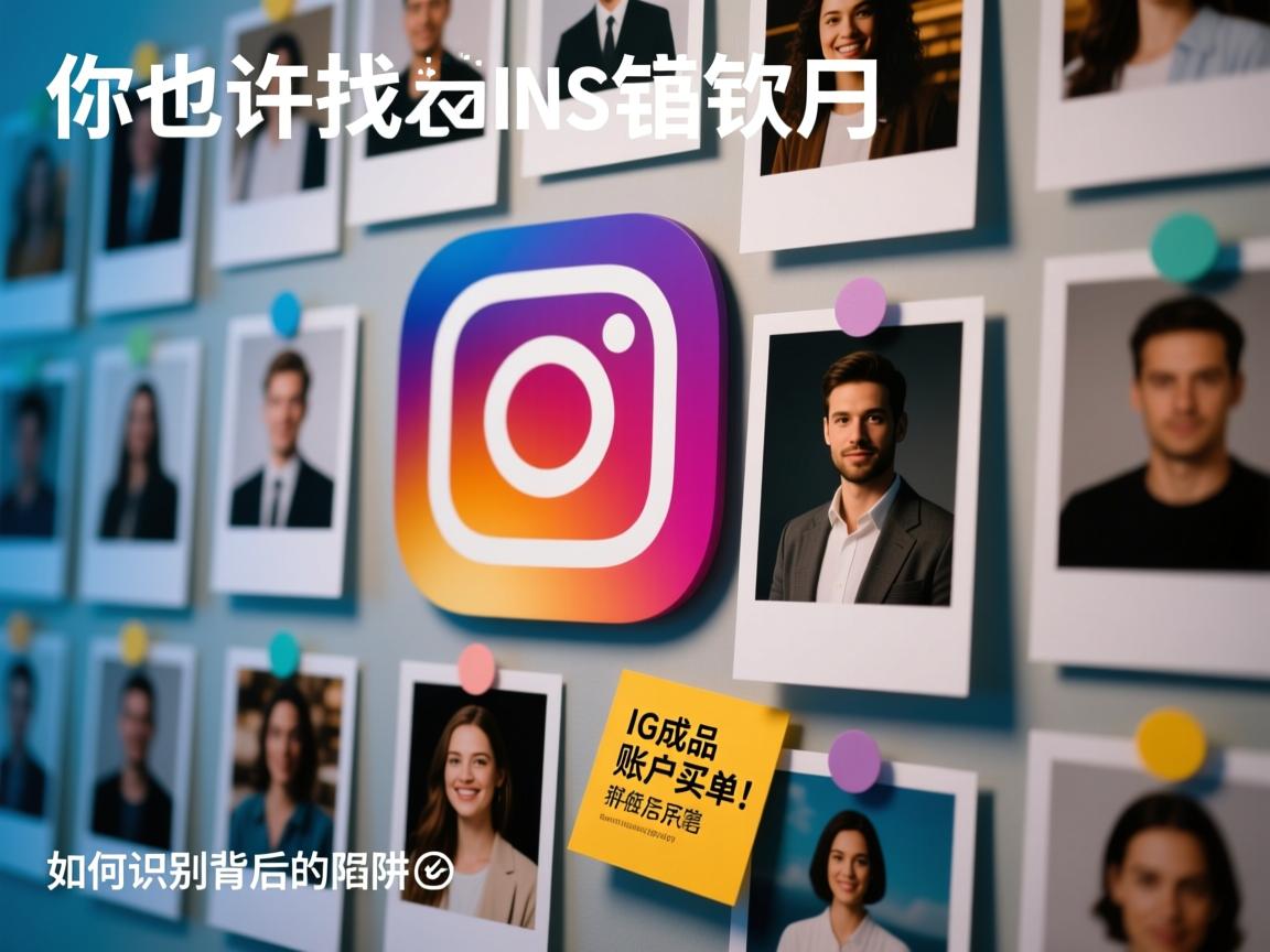你也许正在为INS、照片墙、‎Instagram、IG成品账户买单！如何识别背后的陷阱