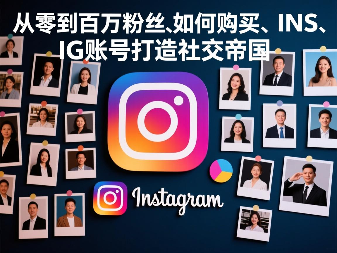 从零到百万粉丝：如何利用购买的INS、照片墙、‎Instagram、IG账号打造社交帝国