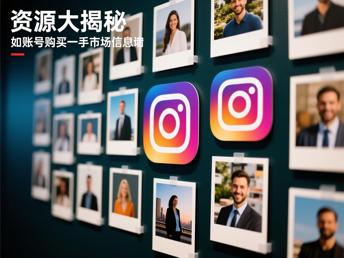 资源大揭秘：如何用INS、照片墙、‎Instagram、IG账号购买一手市场信息