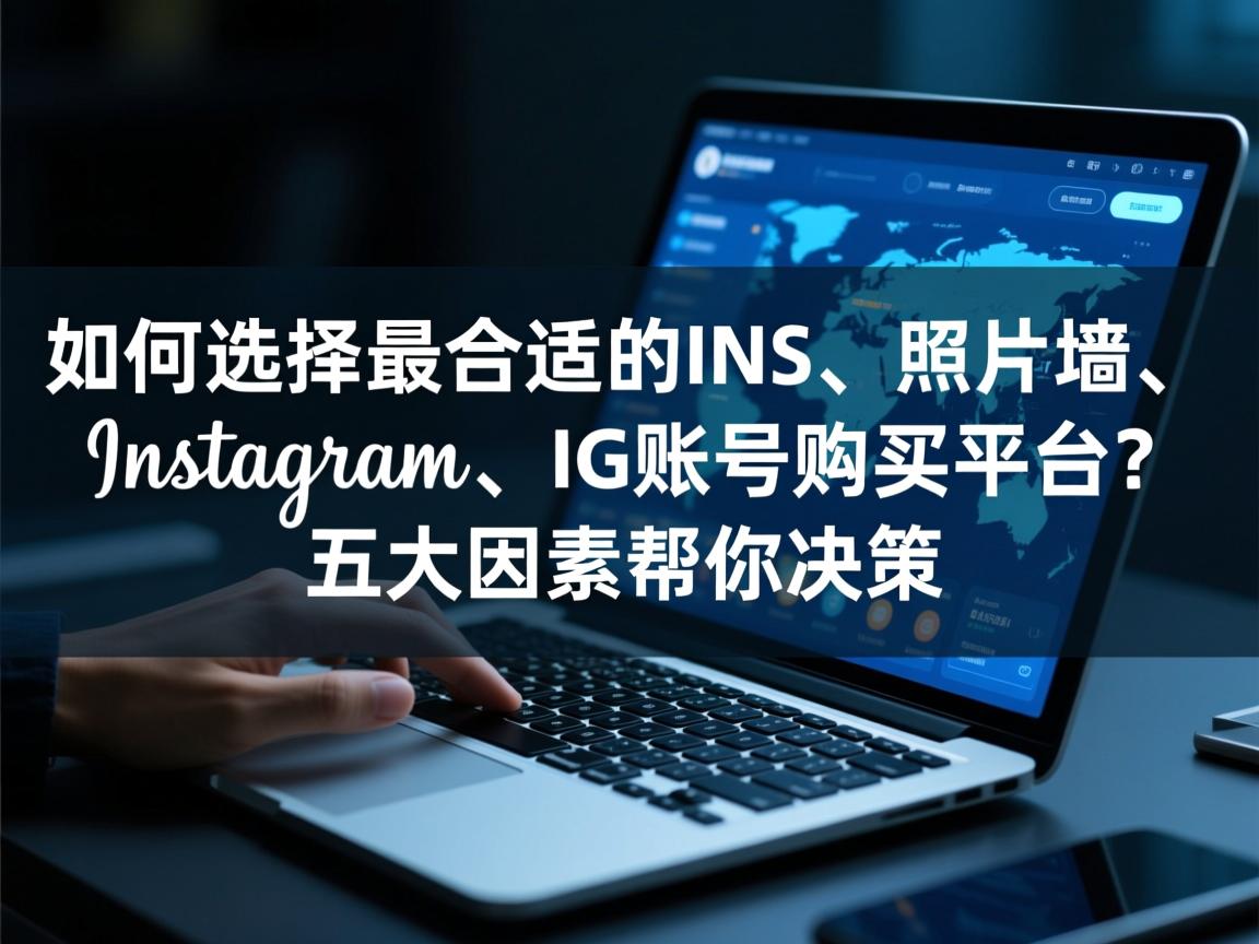 “如何选择最合适的INS、照片墙、‎Instagram、IG账号购买平台？五大因素帮你决策”