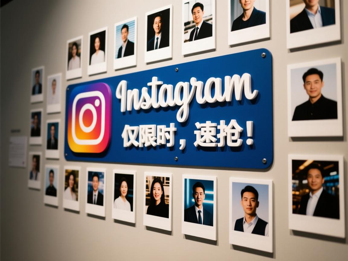 INS、照片墙、‎Instagram、IG账号超值优惠来了！仅限时，速抢！