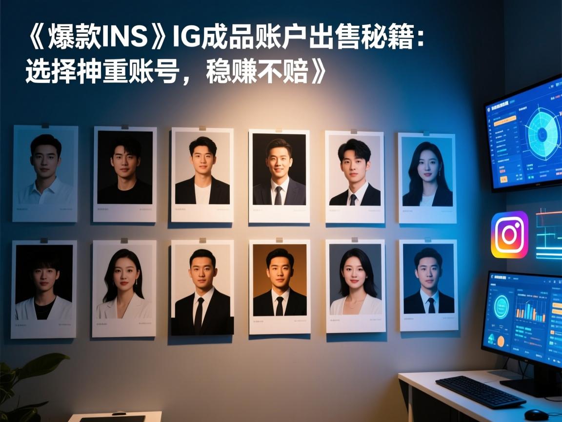 《爆款INS、照片墙、‎Instagram、IG成品账户出售秘籍：选择权重账号，稳赚不赔》
