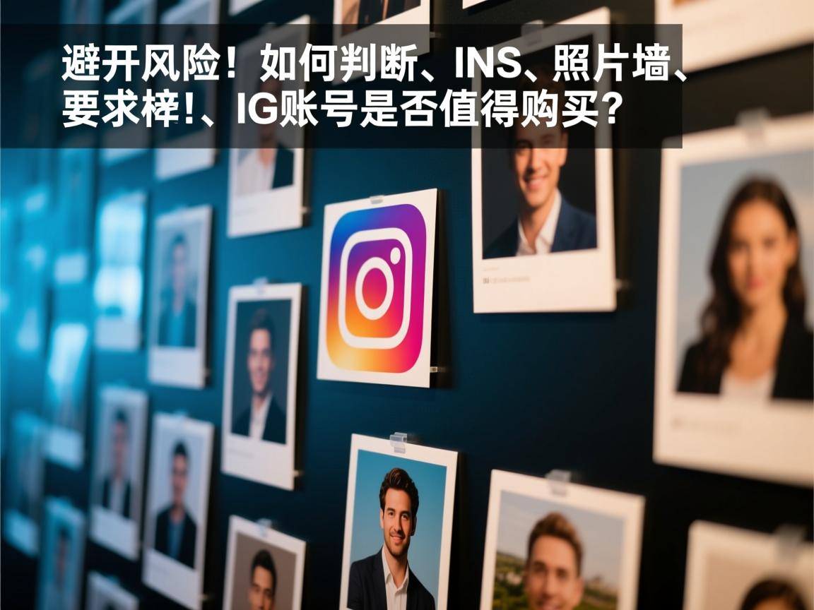 避开风险！如何判断一个INS、照片墙、‎Instagram、IG账号是否值得购买？